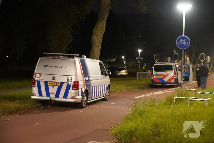 Auto zwaar beschadigd bij eenzijdig ongeval