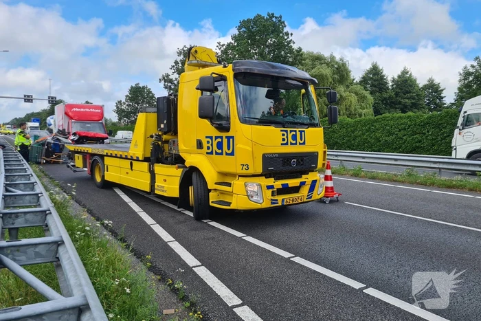 Meerdere voertuigen betrokken bij botsing