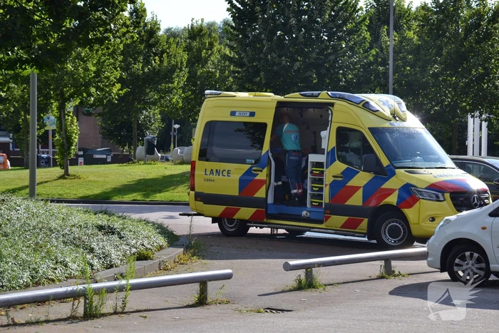 Man gewond bij aanrijding in parkeergarage
