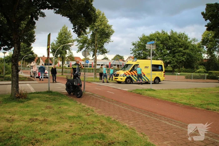 Schade bij ongeval op kruising