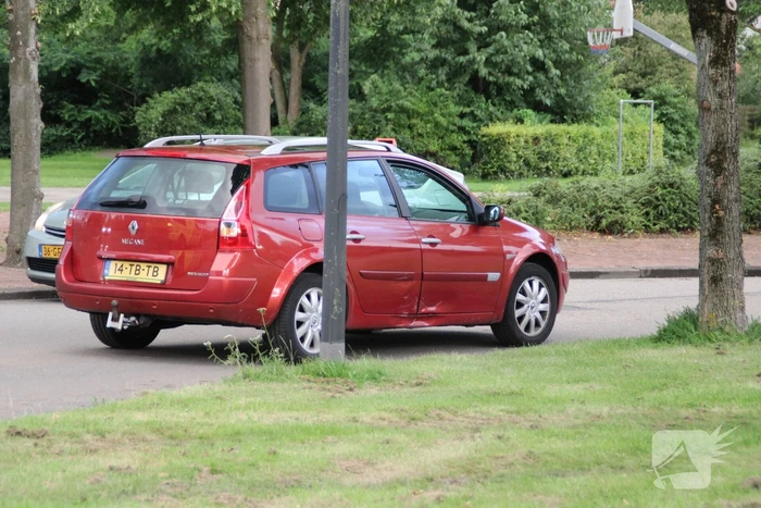 Schade bij ongeval op kruising