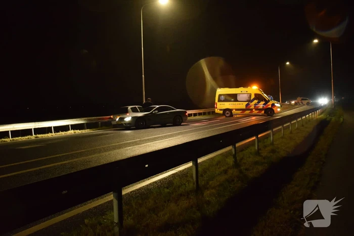 Persoon gewond na eenzijdig ongeval