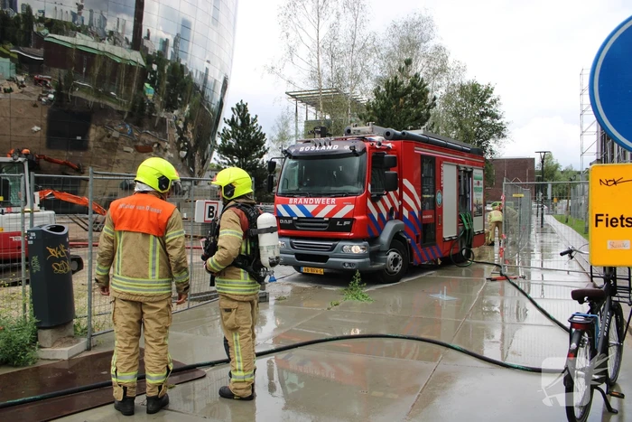 Brand in parkeergarage Museumpark