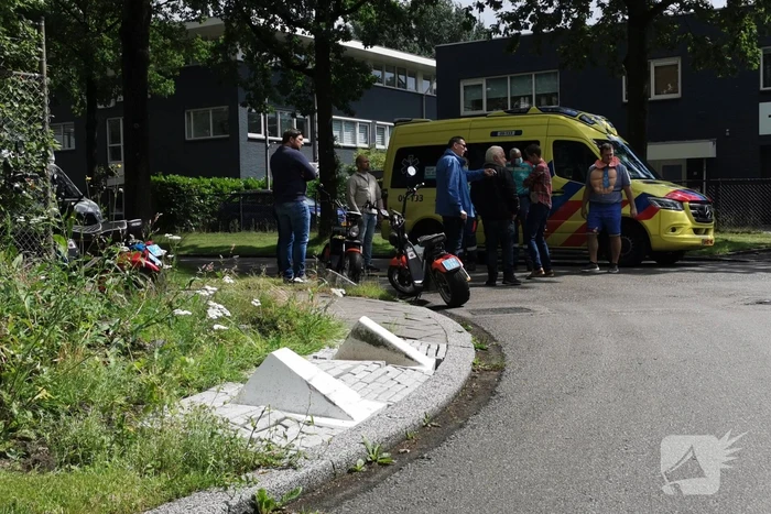 Ongeluk met elektrische scooter