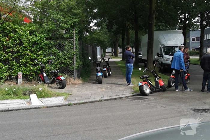 Ongeluk met elektrische scooter