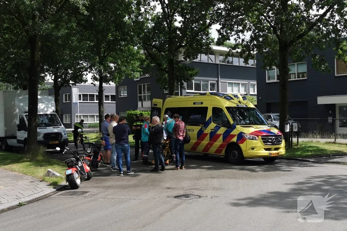 Ongeluk met elektrische scooter