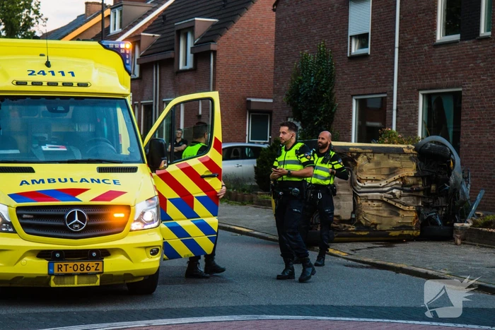 Bestuurster aangehouden door ongeval