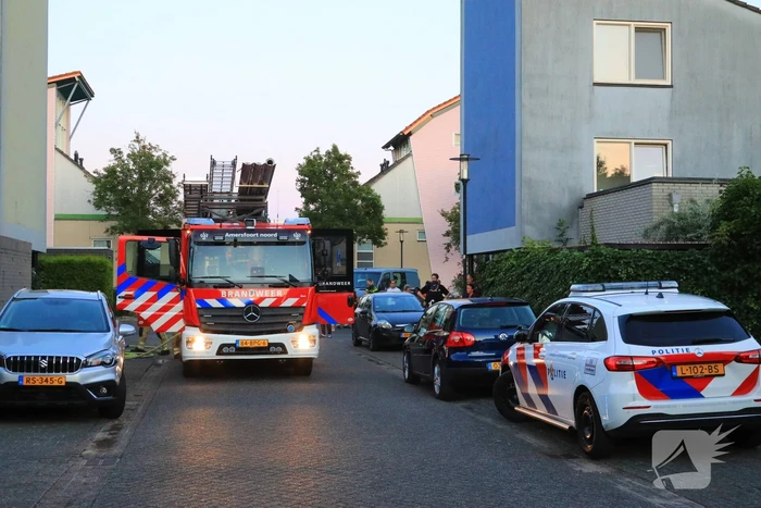 Woning geventileerd na brand