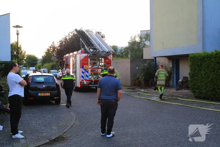 Woning geventileerd na brand