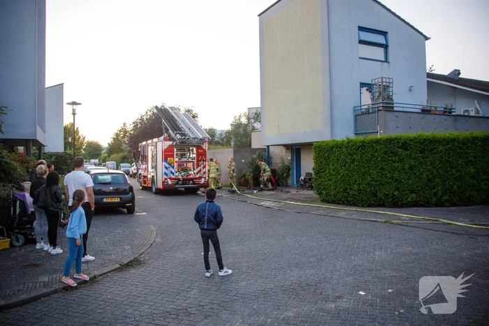 Woning geventileerd na brand