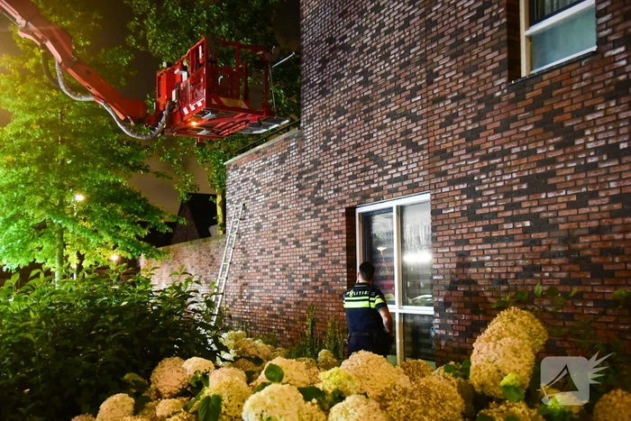 Grote politie inzet na melding woninginbraak