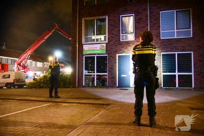 Grote politie inzet na melding woninginbraak