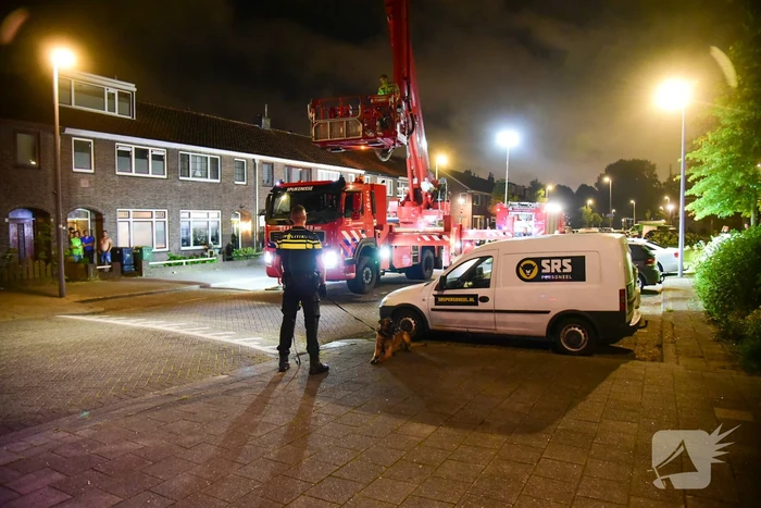 Grote politie inzet na melding woninginbraak