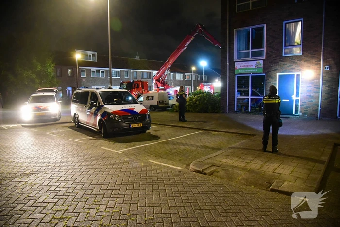 Grote politie inzet na melding woninginbraak