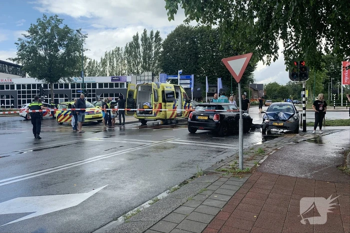 Persoon aangehouden bij verkeersongeval