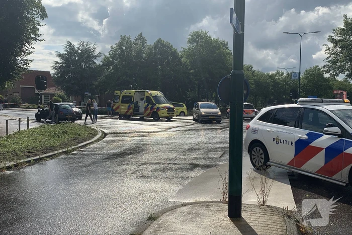 Persoon aangehouden bij verkeersongeval