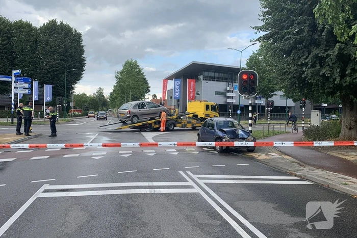 Persoon aangehouden bij verkeersongeval