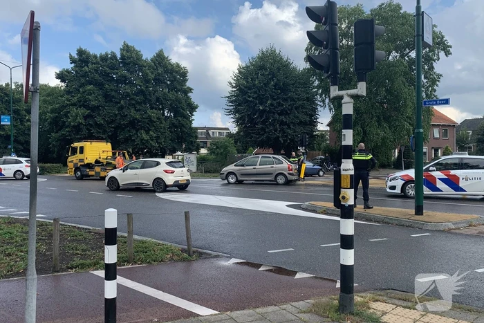 Persoon aangehouden bij verkeersongeval