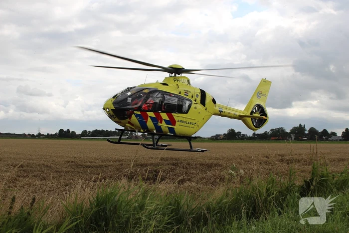 Traumahelikopter ingezet voor incident