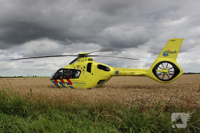 Traumahelikopter ingezet voor incident
