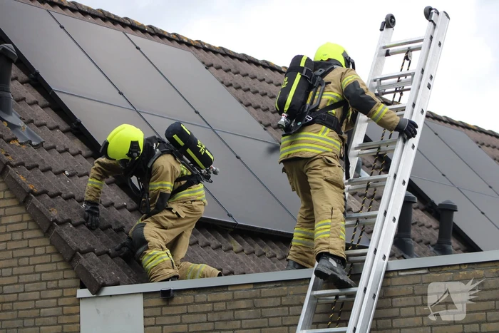 Huisdier gered bij woningbrand, bewoner gewond