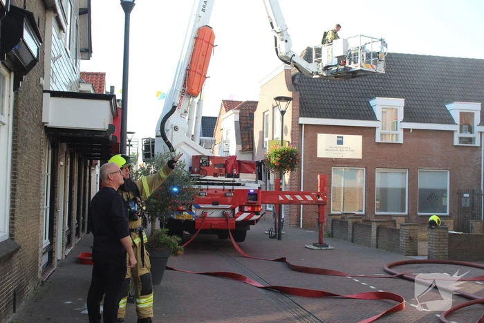 Veel giftige rook door brand in Bike Totaal