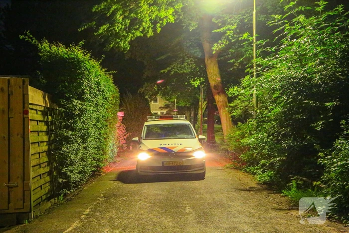 Politiehelikopter zoekt boven de Koppel naar mogelijke verdachte