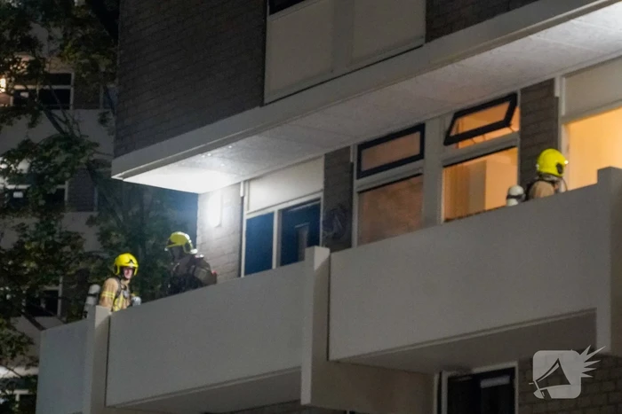 Brand door pannetje op vuur