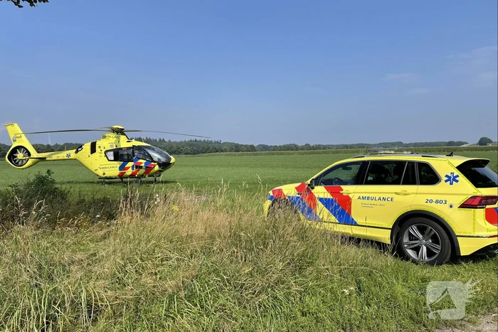 Zwaargewonde bij ernstig ongeluk