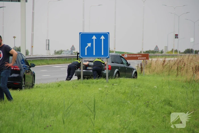 Vier auto's betrokken bij kop-staart botsing