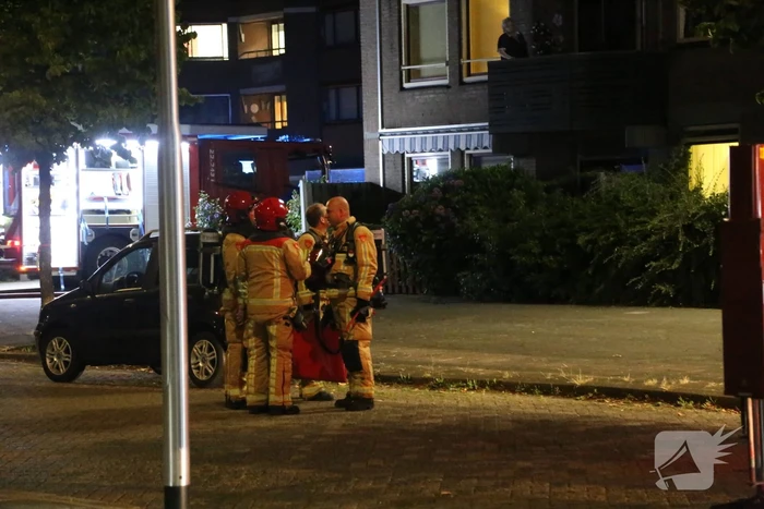 Grote brand in flatgebouw