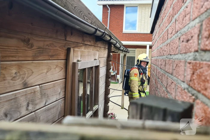 Diepvries veroorzaakt brand in schuur