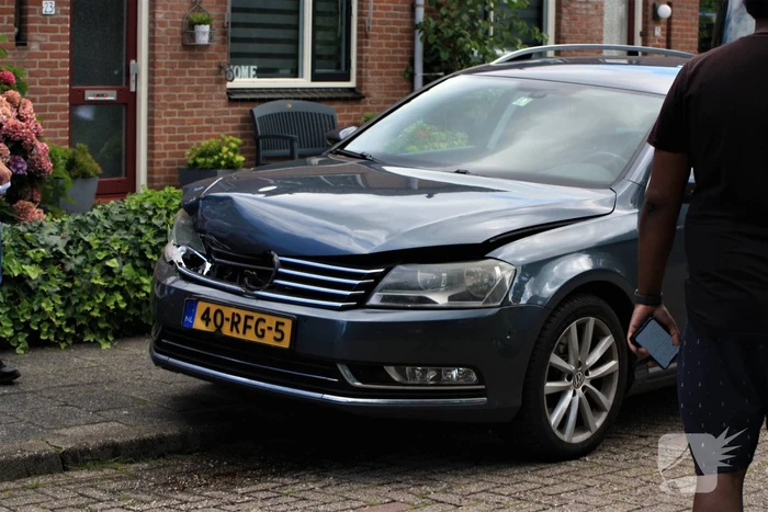 Schade bij kop-staart botsing