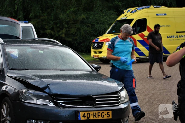 Schade bij kop-staart botsing