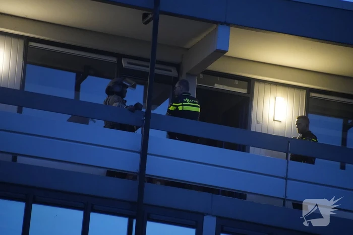 Persoon aangehouden door arrestatieteam