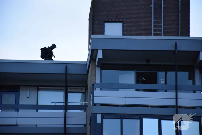 Persoon aangehouden door arrestatieteam