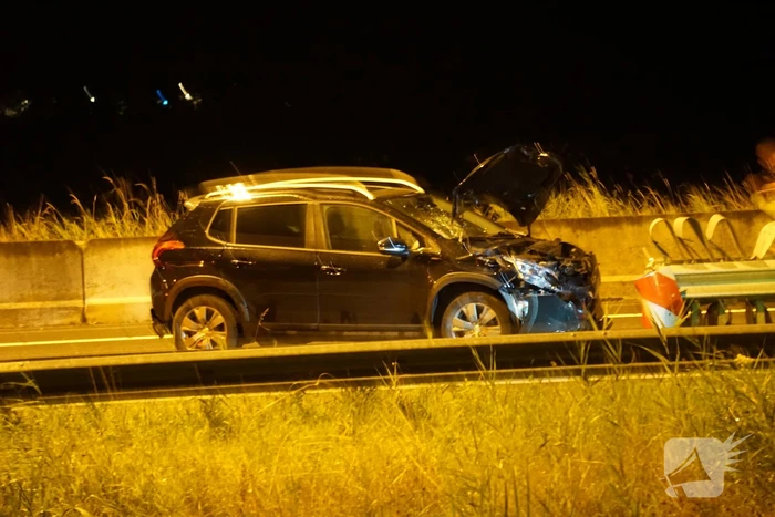 Twee gewonden door kop- staart botsing