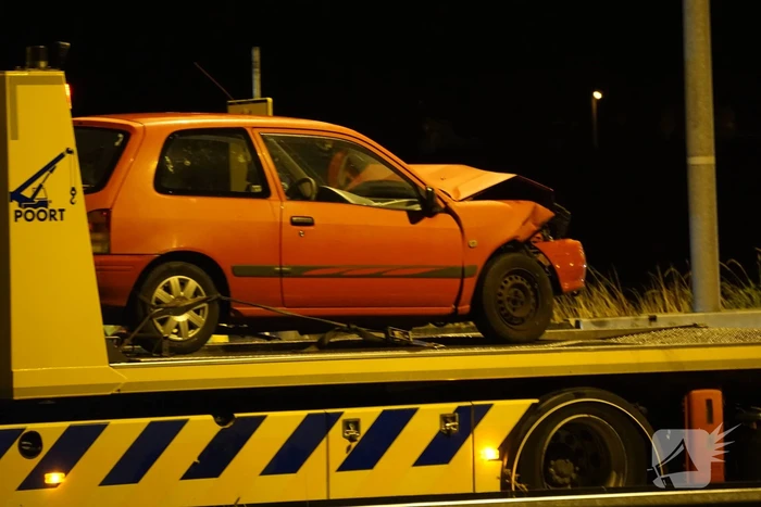 Twee gewonden door kop- staart botsing