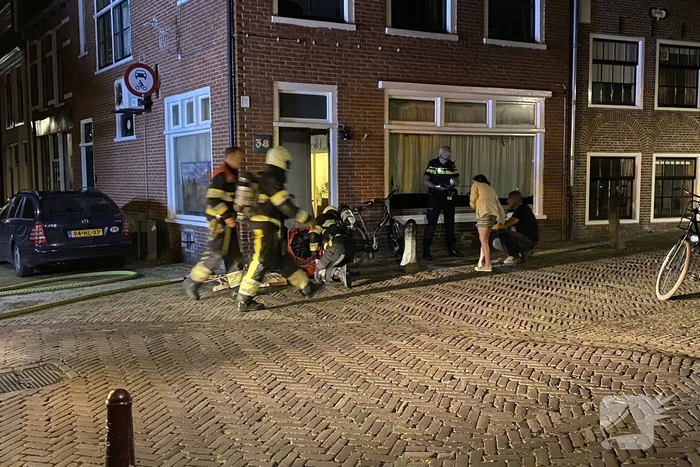 Bewoners schrikken wakker van woningbrand