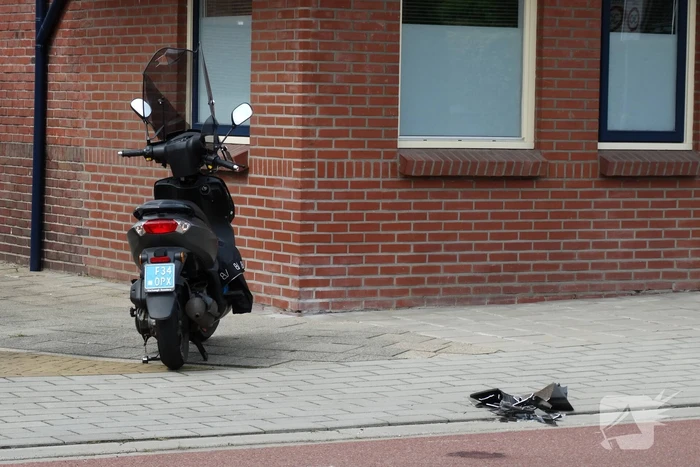 Scooterrijdster gewond door val