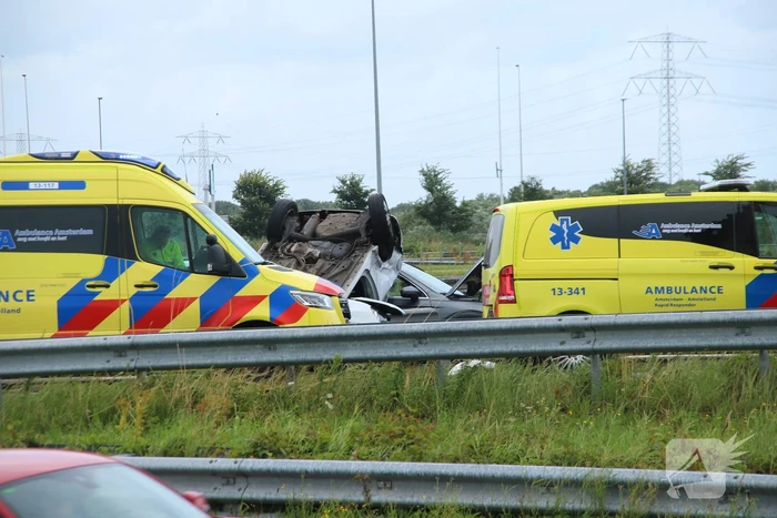 Meerdere gewonden bij zware aanrijding