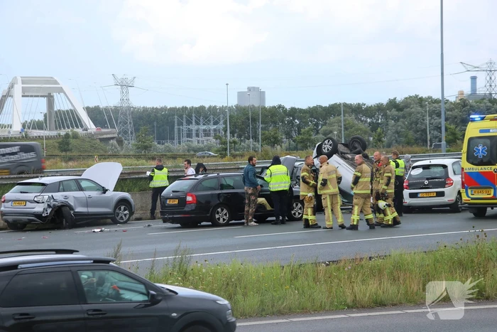 Meerdere gewonden bij zware aanrijding