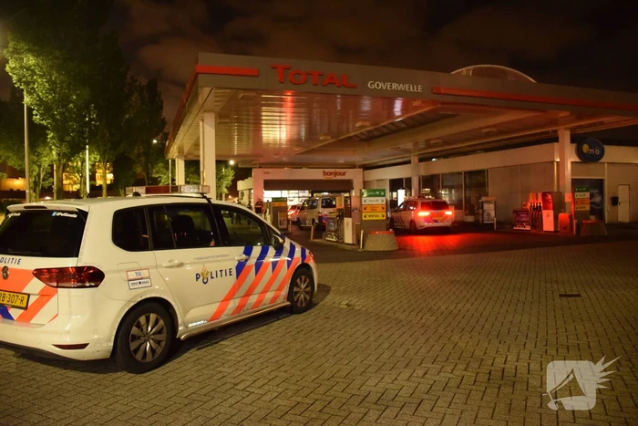 Persoon aangehouden na heterdaad inbraak op tankstation