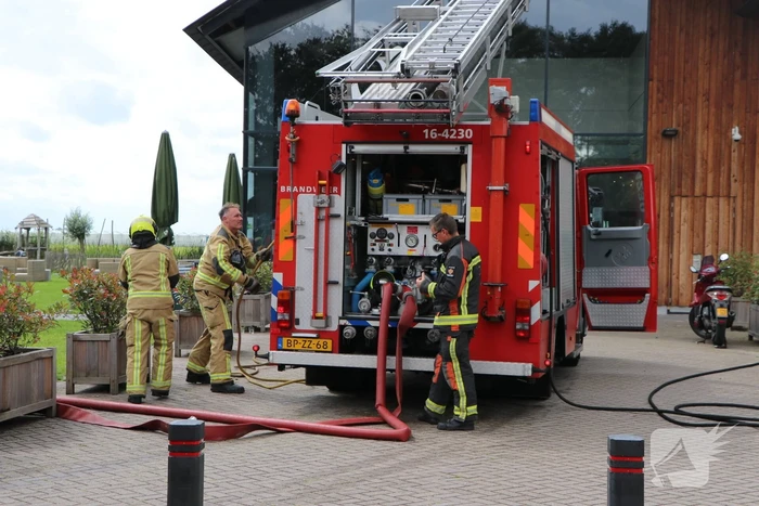 La Place ontruimd door brand