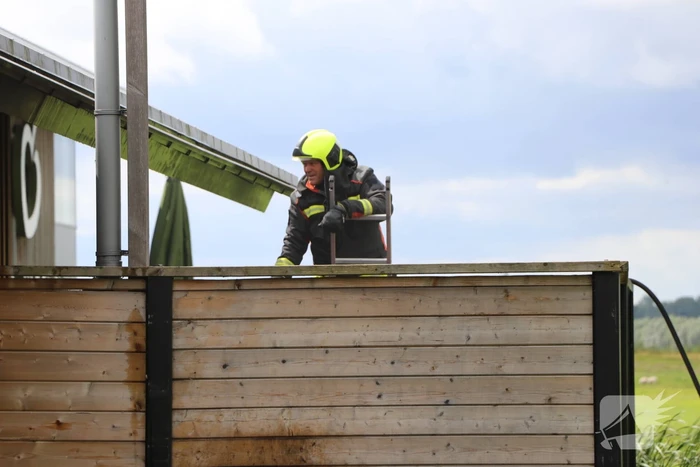 La Place ontruimd door brand