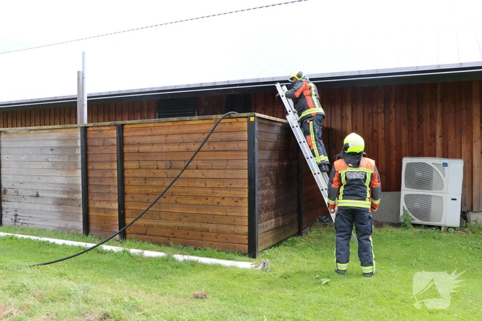 La Place ontruimd door brand