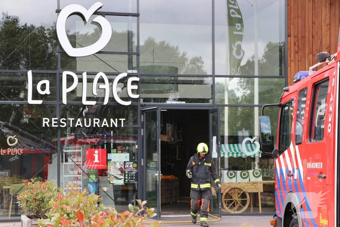 La Place ontruimd door brand