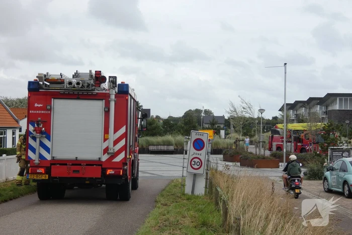 Windvlaag zorgt voor schade aan dak