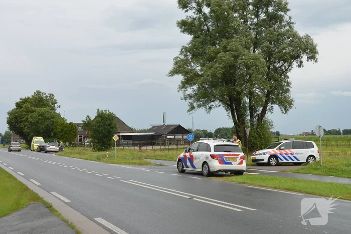 Schade aan personenauto's door botsing