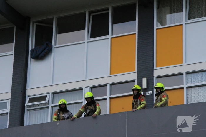 Brandweer doet onderzoek naar gaslucht